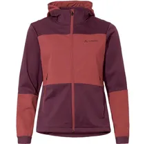 Cykeljacka Vaude Dam Qimsa Hooded Softshell Jacket Cassis